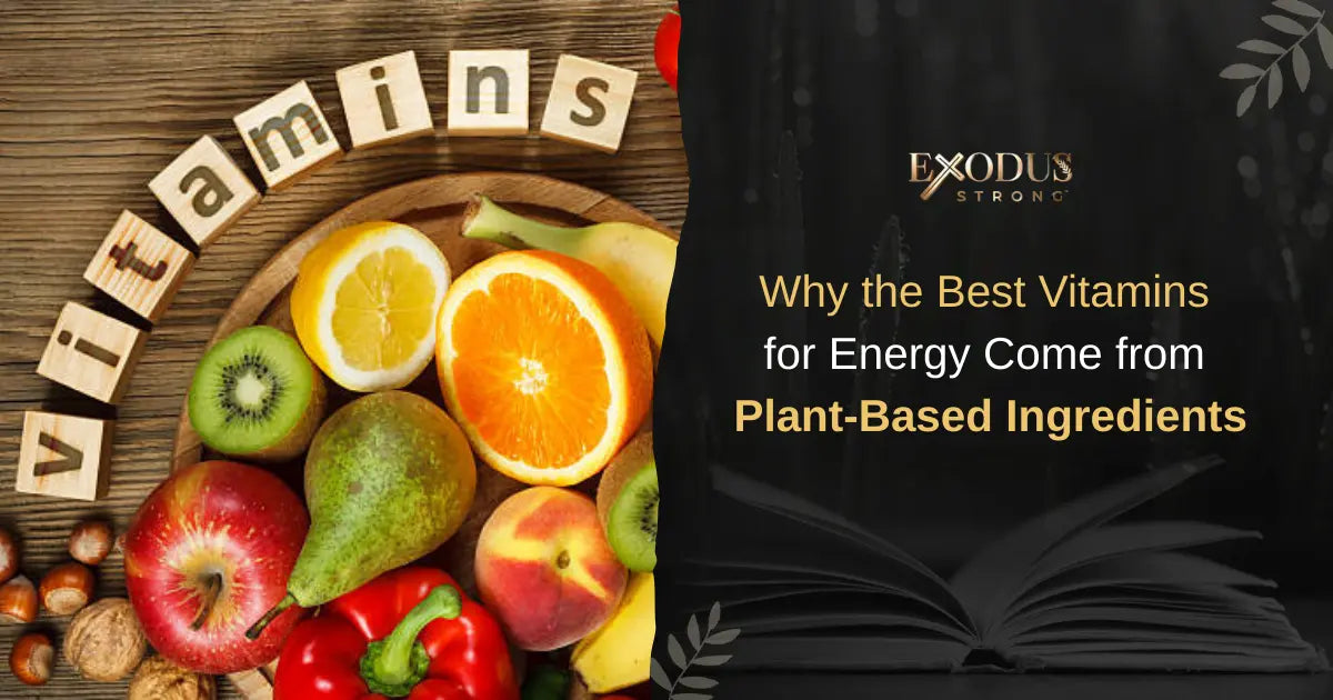 Best Vitamins for Energy Sourced from God’s Plants