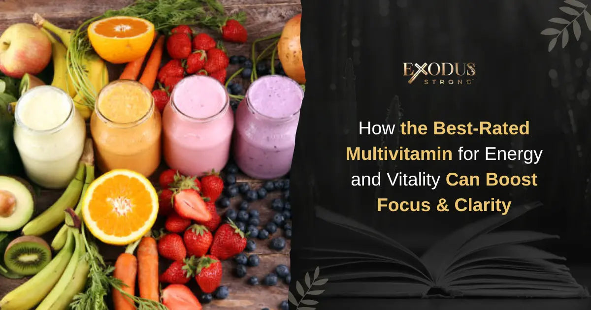 How Best-Rated Multivitamin for Energy Works Naturally