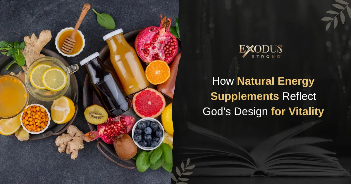 How Natural Energy Supplements Reflect God’s Gift of Vitality