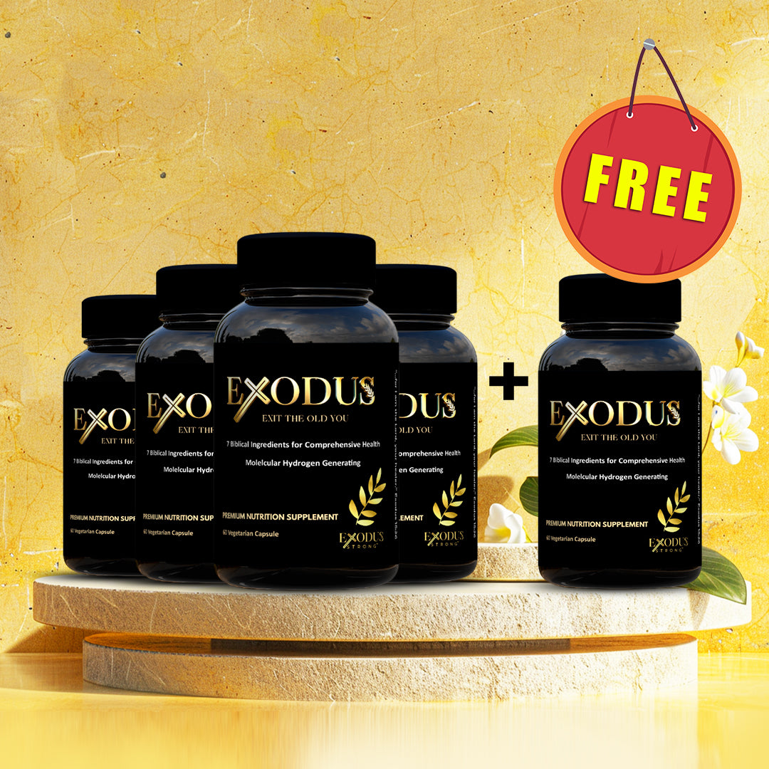 Exodus Supplement Family Pack - 4 Bottles (Today Only)