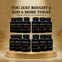 Add 6 More Bottles - $35/bottle · Only $1.17/day