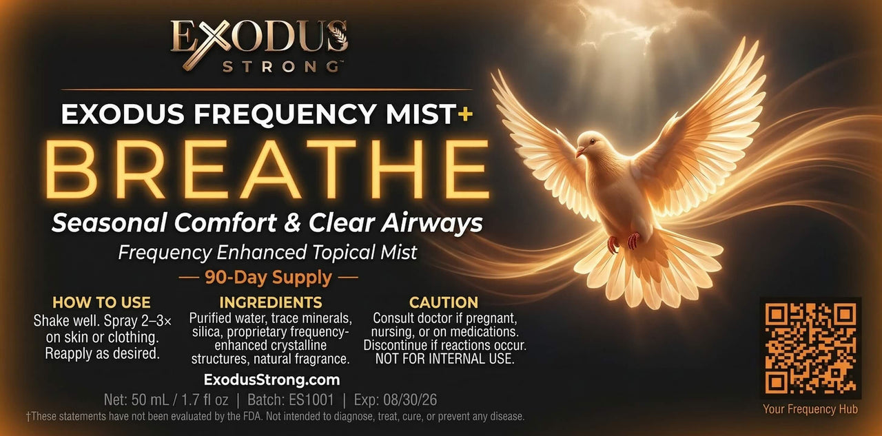 Exodus Frequency Mist+ — Breathe