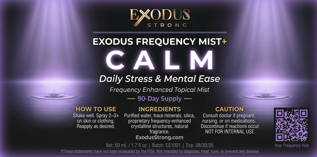Exodus Frequency Mist+ — Calm