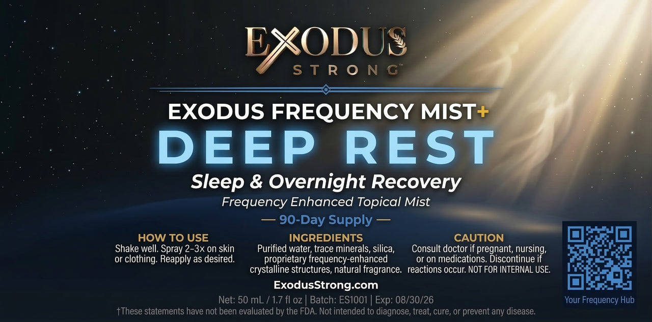 Exodus Frequency Mist+ — Deep Rest