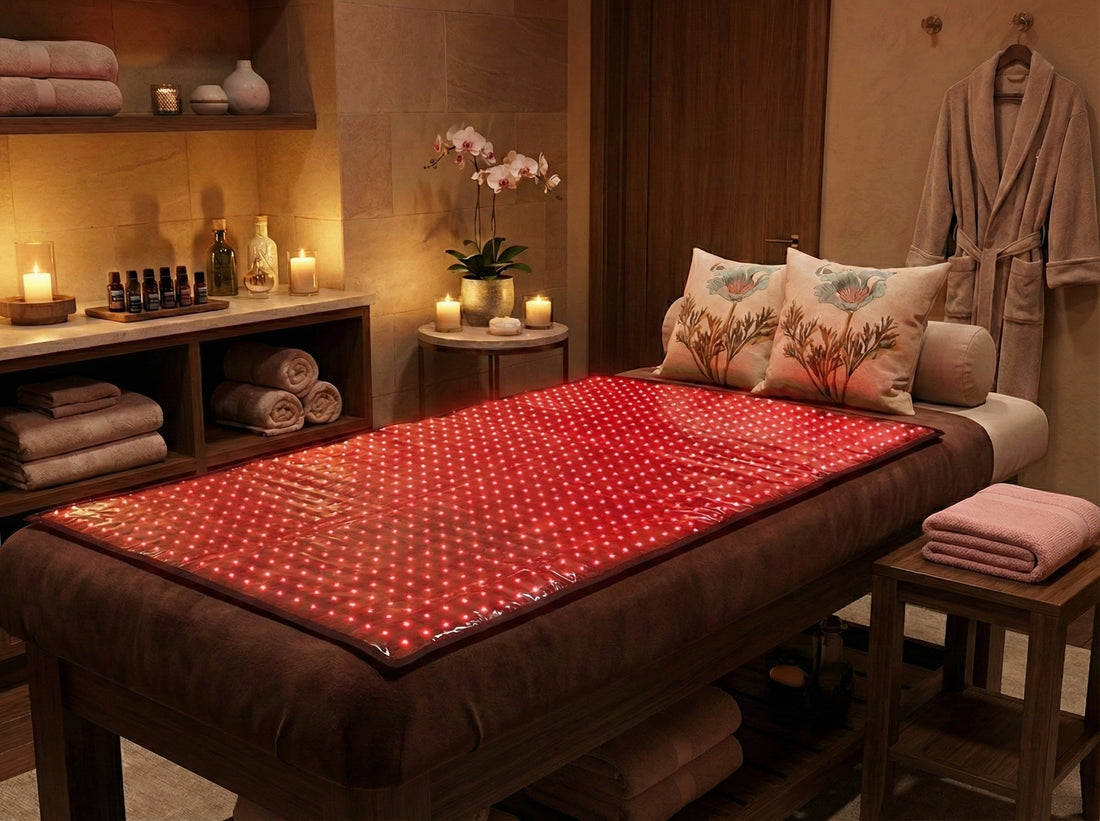 Total Body Reset mat product detail on table