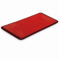 Total Body Reset red light mat — product shot, white background (thin-profile edge)