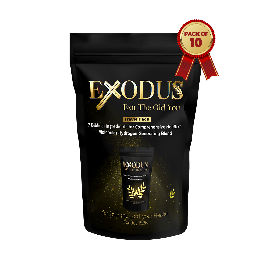 Exodus Travel Pack - 10 Packs (6 Capsules Per Pack)