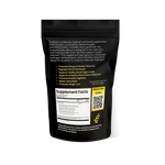 Exodus Strong Travel Pack back label showing supplement facts and biblical ingredient list