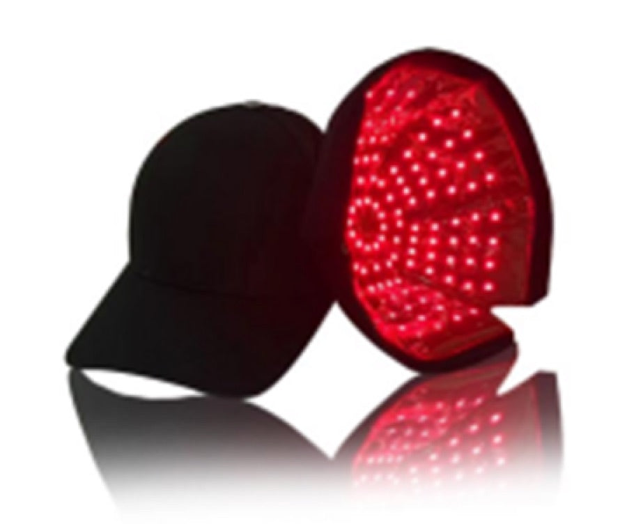 The Exodus Solomon's Crown light cap: black cap exterior and 150-LED three-wavelength interior array