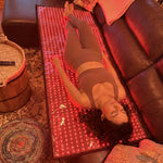 Home use — Total Body Reset mat on couch